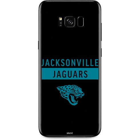NFL Jacksonville Jaguars Black Performance Series Galaxy S8 Plus Skin