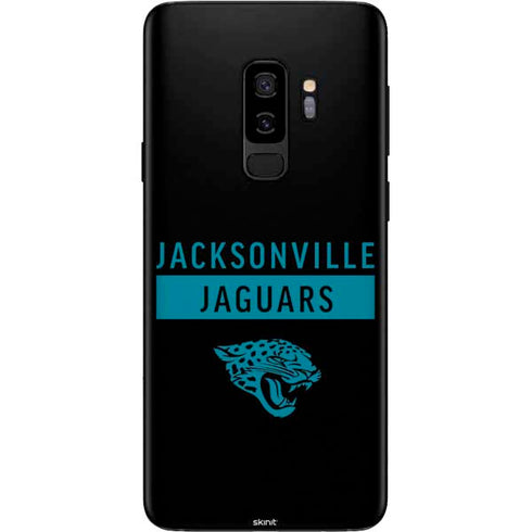 NFL Jacksonville Jaguars Black Performance Series Galaxy S9 Plus Skin
