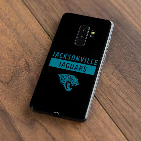 NFL Jacksonville Jaguars Black Performance Series Galaxy S9 Plus Skin