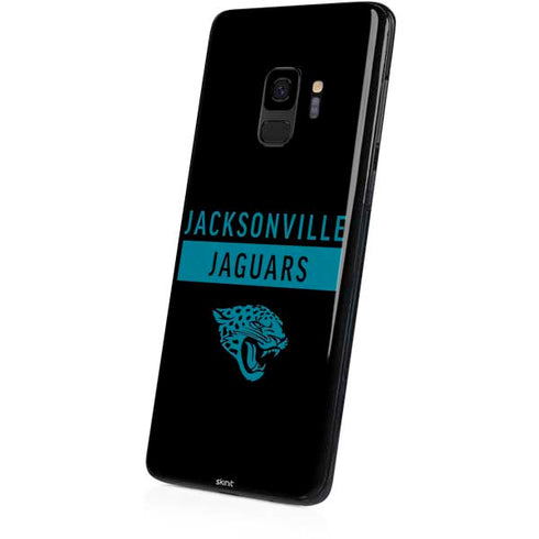 NFL Jacksonville Jaguars Black Performance Series Galaxy S9 Skin