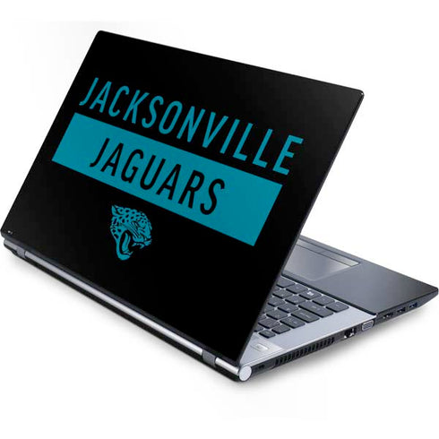 NFL Jacksonville Jaguars Black Performance Series Generic Laptop Skin