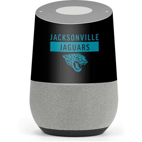 NFL Jacksonville Jaguars Black Performance Series Google Home Skin