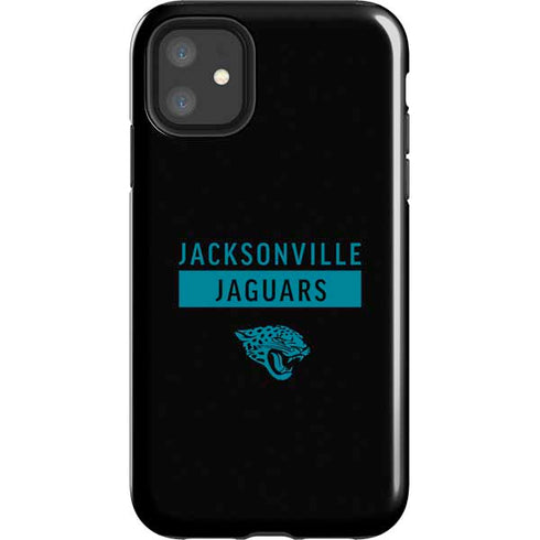 NFL Jacksonville Jaguars Black Performance Series iPhone 11 Impact Case