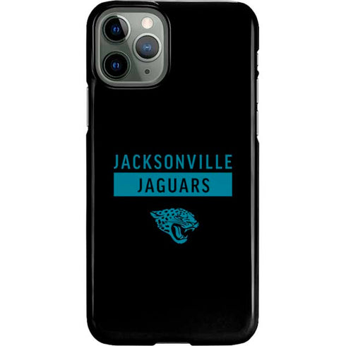 NFL Jacksonville Jaguars Black Performance Series iPhone 11 Pro Lite Case