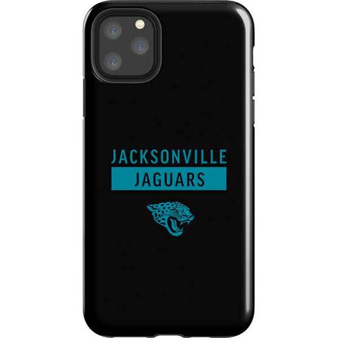 NFL Jacksonville Jaguars Black Performance Series iPhone 11 Pro Max Impact Case