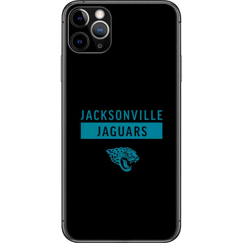 NFL Jacksonville Jaguars Black Performance Series iPhone 11 Pro Max Skin