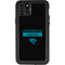 NFL Jacksonville Jaguars Black Performance Series iPhone 11 Pro Max Waterproof Case
