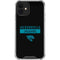 NFL Jacksonville Jaguars Black Performance Series iPhone 12 Mini Clear Case