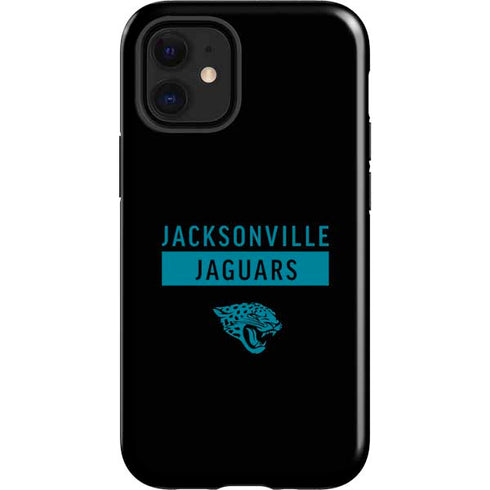 NFL Jacksonville Jaguars Black Performance Series iPhone 12 Mini Impact Case
