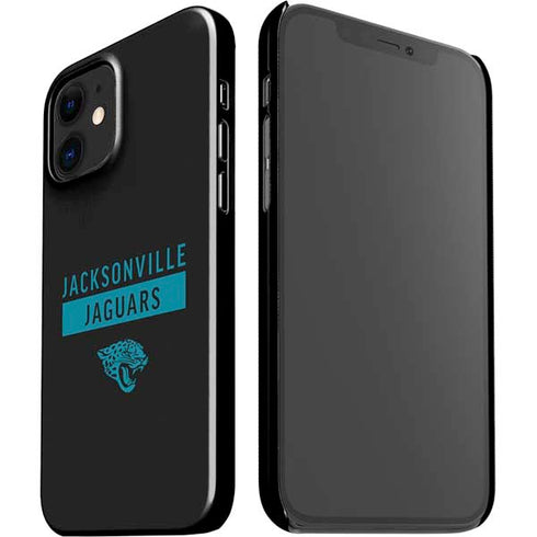 NFL Jacksonville Jaguars Black Performance Series iPhone 12 Mini Lite Case