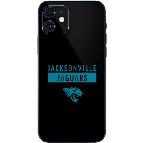 NFL Jacksonville Jaguars Black Performance Series iPhone 12 Mini Skin