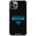 NFL Jacksonville Jaguars Black Performance Series iPhone 12 Pro Clear Case