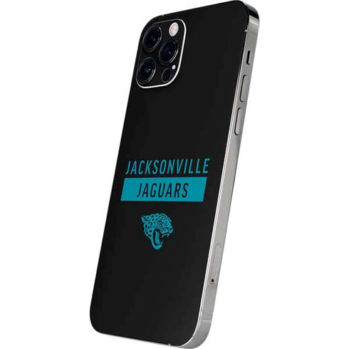 NFL Jacksonville Jaguars Black Performance Series iPhone 12 Pro Skin
