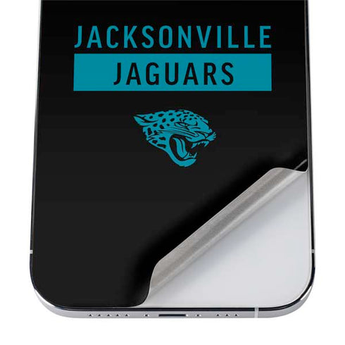 NFL Jacksonville Jaguars Black Performance Series iPhone 12 Pro Skin