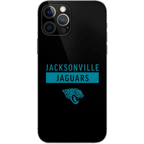 NFL Jacksonville Jaguars Black Performance Series iPhone 12 Pro Skin
