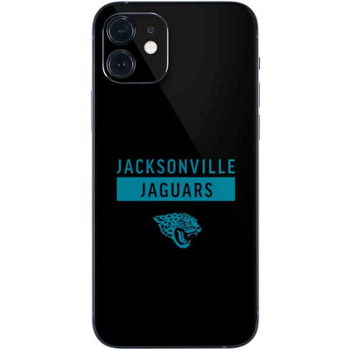 NFL Jacksonville Jaguars Black Performance Series iPhone 12 Skin