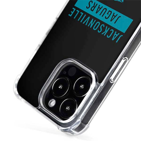 NFL Jacksonville Jaguars Black Performance Series iPhone 13 Pro MagSafe Case