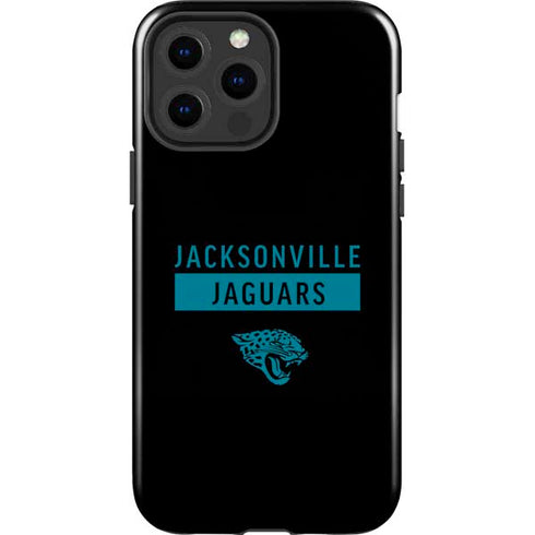 NFL Jacksonville Jaguars Black Performance Series iPhone 13 Pro Max Impact Case