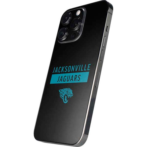 NFL Jacksonville Jaguars Black Performance Series iPhone 13 Pro Max Skin