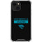 NFL Jacksonville Jaguars Black Performance Series iPhone 15 Plus Clear Case