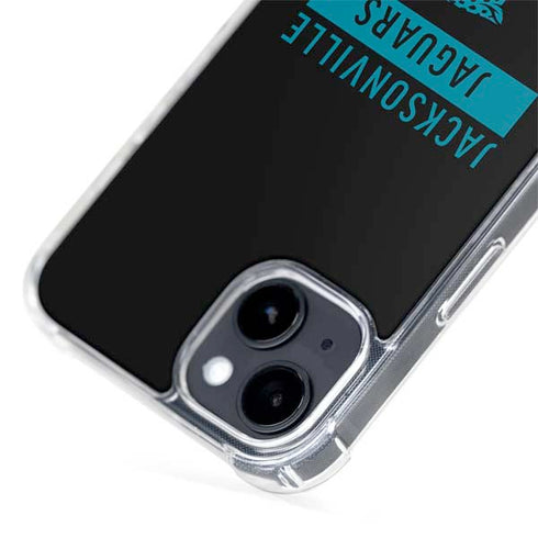 NFL Jacksonville Jaguars Black Performance Series iPhone 15 Plus MagSafe Case