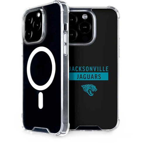 NFL Jacksonville Jaguars Black Performance Series iPhone 15 Pro MagSafe Case