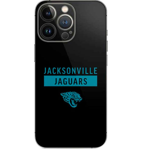 NFL Jacksonville Jaguars Black Performance Series iPhone 15 Pro Skin