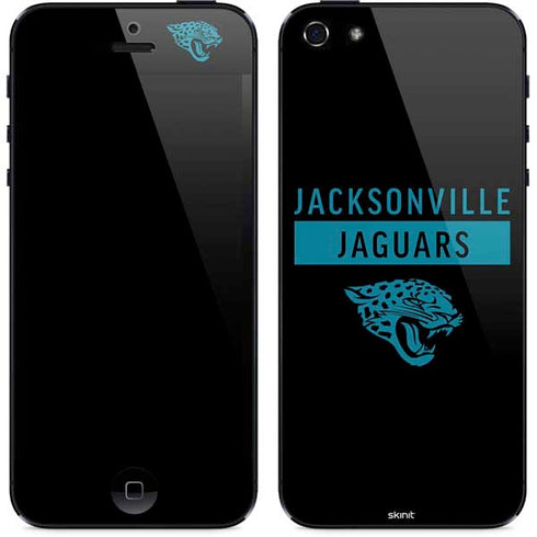NFL Jacksonville Jaguars Black Performance Series iPhone 5/5s/5SE Skin