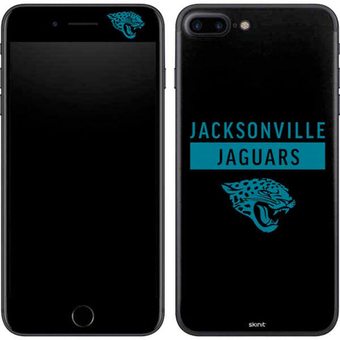 NFL Jacksonville Jaguars Black Performance Series iPhone 8 Plus Skin