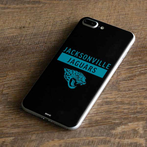 NFL Jacksonville Jaguars Black Performance Series iPhone 8 Plus Skin