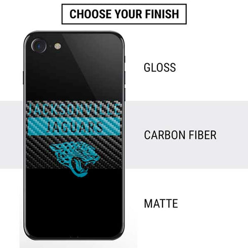 NFL Jacksonville Jaguars Black Performance Series iPhone SE (2nd & 3rd Gen) Skin