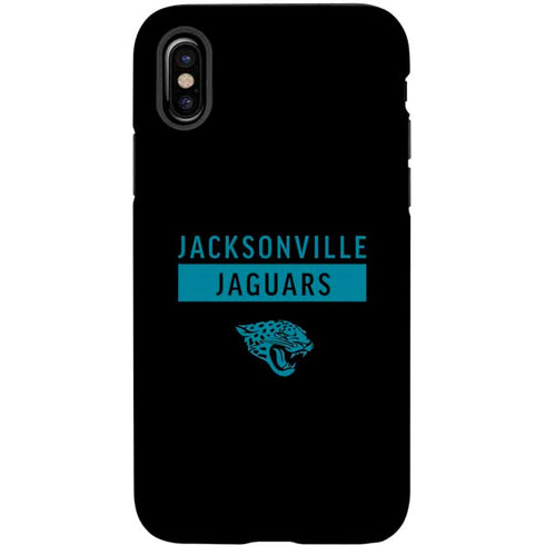 NFL Jacksonville Jaguars Black Performance Series iPhone X Pro Case