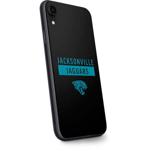 NFL Jacksonville Jaguars Black Performance Series iPhone XR Skin
