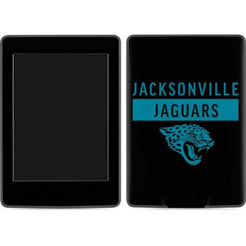 NFL Jacksonville Jaguars Black Performance Series Amazon Kindle Skin
