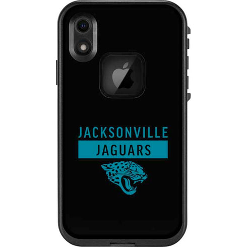 NFL Jacksonville Jaguars Black Performance Series LifeProof Fre iPhone Skin