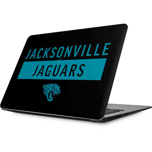 NFL Jacksonville Jaguars Black Performance Series Apple MacBook Skin