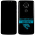 NFL Jacksonville Jaguars Black Performance Series Moto E5 Plus Skin