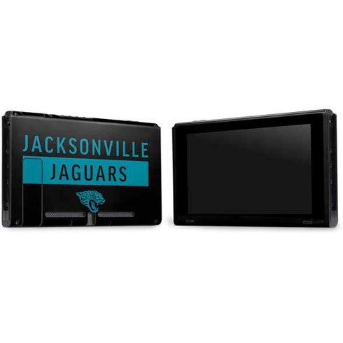 NFL Jacksonville Jaguars Black Performance Series Nintendo Switch Bundle Skin