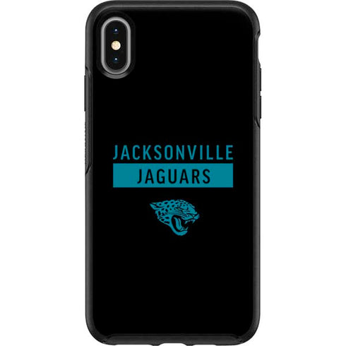 NFL Jacksonville Jaguars Black Performance Series Otterbox Symmetry iPhone Skin