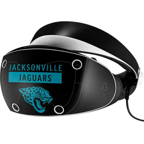 NFL Jacksonville Jaguars Black Performance Series PlayStation VR2 Skin
