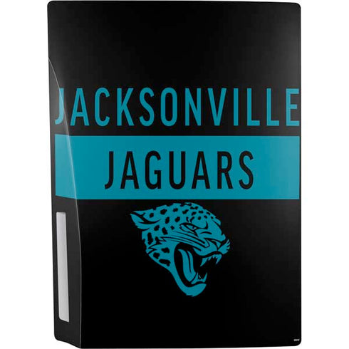 NFL Jacksonville Jaguars Black Performance Series PS5 Bundle Skin