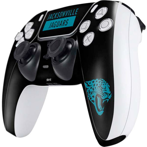NFL Jacksonville Jaguars Black Performance Series PS5 Controller Skin