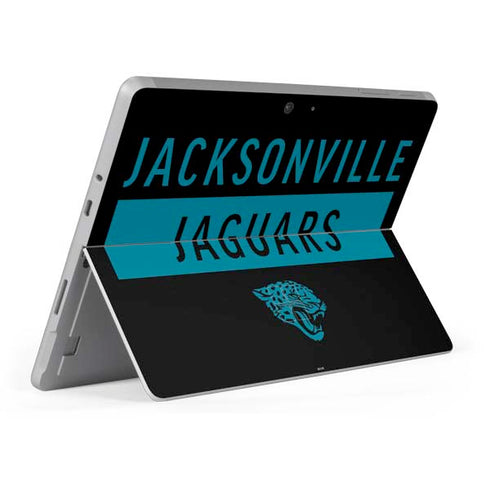 NFL Jacksonville Jaguars Black Performance Series Surface Go Skin