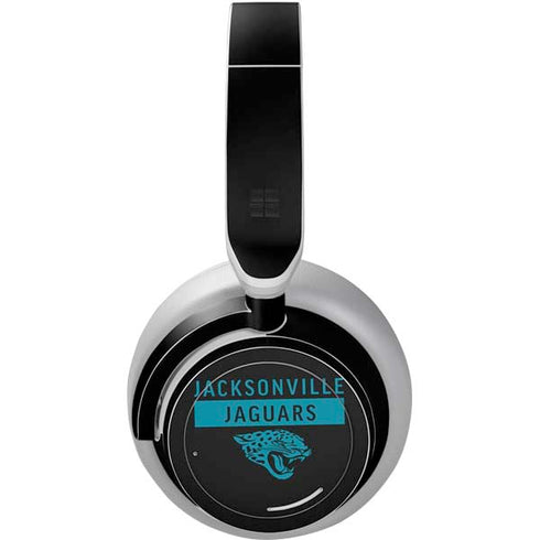 NFL Jacksonville Jaguars Black Performance Series Surface Headphones Skin