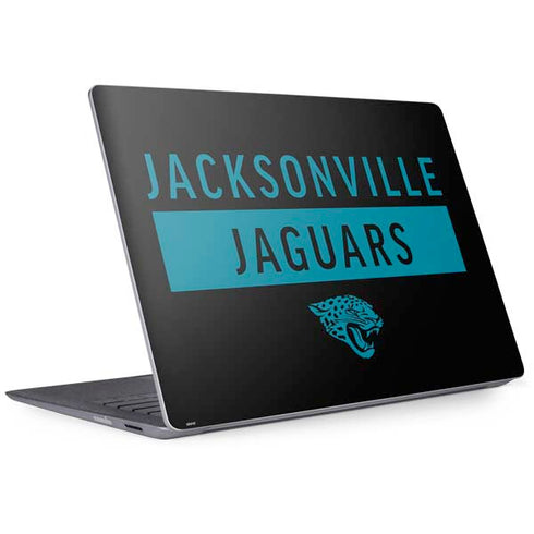NFL Jacksonville Jaguars Black Performance Series Surface Laptop 2 Skin