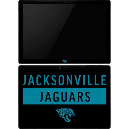 NFL Jacksonville Jaguars Black Performance Series Surface Pro 6 Skin