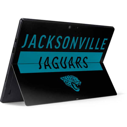NFL Jacksonville Jaguars Black Performance Series Surface Pro 7 Skin