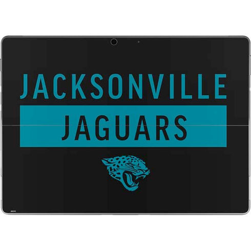 NFL Jacksonville Jaguars Black Performance Series Surface Pro 9 Skin