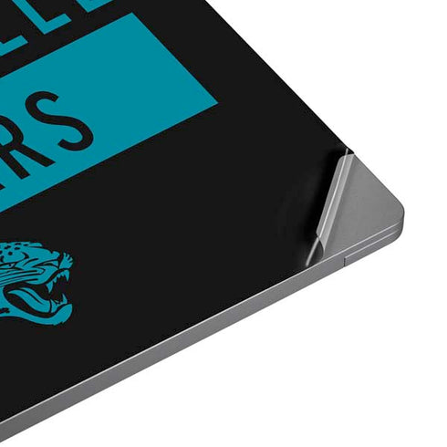 NFL Jacksonville Jaguars Black Performance Series Universal Laptop 14in (11.4 x 8.2in) Skin