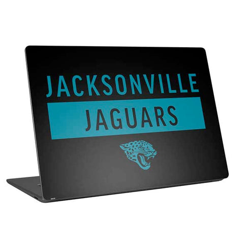 NFL Jacksonville Jaguars Black Performance Series Universal Laptop 16.6in (13.4 x 9.7in) Skin